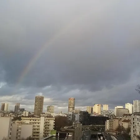 Homestay Paris Porte D'italie - A Louer Avec Parking Et Vue Sur Paris
